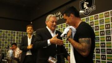 Arturo Salah adelantó las metas para Tapia y Colo Colo en 2015.