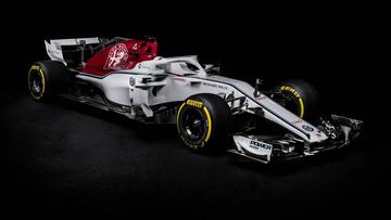 El nuevo C37 de Sauber.