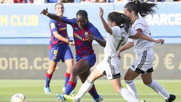 El Barcelona arrolló al Tacon en la jornada inaugural de la Primera Iberdrola.