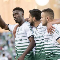 Tabla de goleo del Clausura 2018, después de la jornada 14