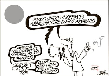 Las mejores viñetas deportivas de Forges