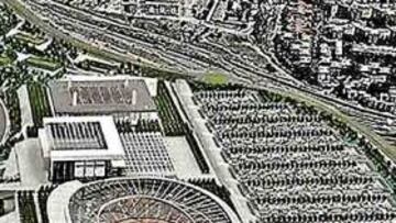 <b>NUEVA CARA. </b>El proyecto rojiblanco para el nuevo estadio incluía desde el principio la propiedad de los terrenos.