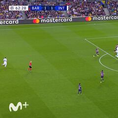 El traje de Lautaro a Eric García que dejó mudo el Camp Nou: tremebundo