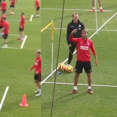 La hilarante caída que Augusto no quiere que vea nadie