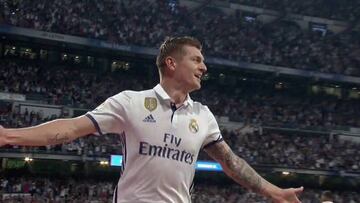 Kroos se rinde a la afición del Madrid: "Estuvisteis increíbles"