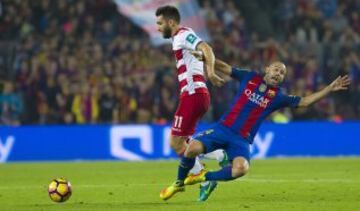 Mascherano y Toral. 