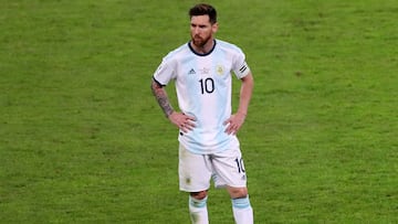 Sigue en vivo online la retransmisión de la conferencia de prensa del seleccionador Scaloni y de Leo Messi previa al duelo de Copa América ante Chile.