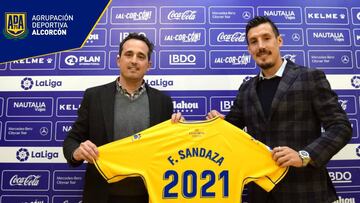 Fran Sandaza ficha por el Alcorcón hasta 2021