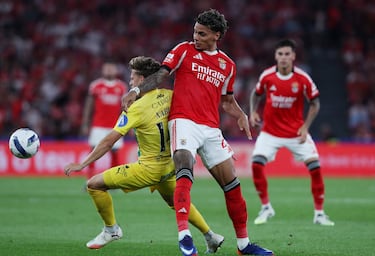 Ríos, el incansable de Benfica