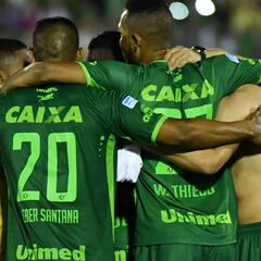 Chapecoense en el camino de colombianos: Mina y Nacional