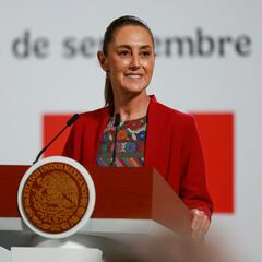 Claudia Sheinbaum rechaza la violencia en protestas por el caso Ayotzinapa