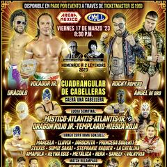 Homenaje a Dos Leyendas 2023: Cartelera, luchadores y cómo comprar entradas para la lucha libre