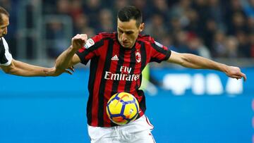 Kalinic con el Milán.