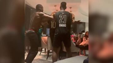 El desatado baile de los hermanos Pogba en Navidad