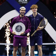 Sinner le vuelve a negar el botín a Alcaraz en el Six Kings Slam