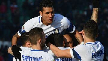Jeison Murillo, defensa del Inter de Milán de Italia