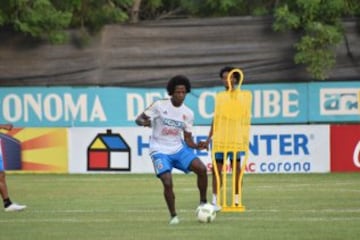 Selección a doble jornada en el cuarto día de entreno