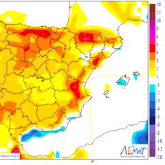 AEMET avisa de tormentas y chubascos fuertes en España: dónde serán