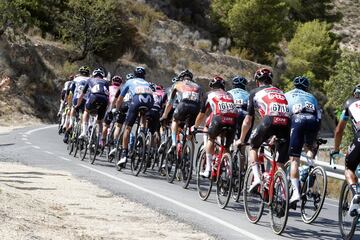 Vista general del pelotón