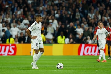 Mbappé failed to spark his side into gear in the Champions League.