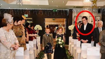 Resuelven cuatro años después el misterio del intruso que entró en una boda