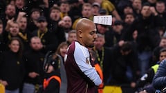 Así quedó Donyell Malen tras la agresión sufrida por los aficionados del Young Boys