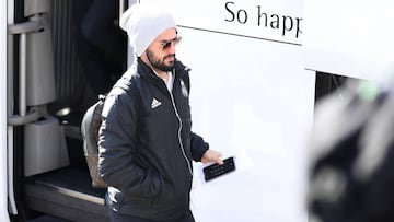 Isco, del Real Madrid, sufre una lesi&oacute;n en la espalda.