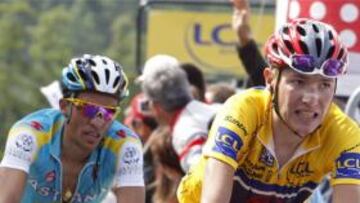 Contador brilla en el Alpe d'Huez