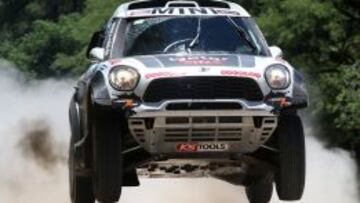 El Mini de Nasser Al-Attiyah y Lucas Cruz.