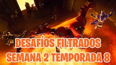 Fortnite Temporada 8: Desafíos filtrados de la Semana 2