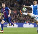Amrabat jugó tocado en el Camp Nou y es duda ante el Celta