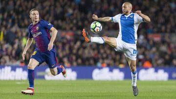 Amrabat jug¨® tocado en el Camp Nou y es duda ante el Celta