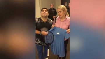 Maradona: "Del Potro tiene 2 huevos, que no los tiene nadie"