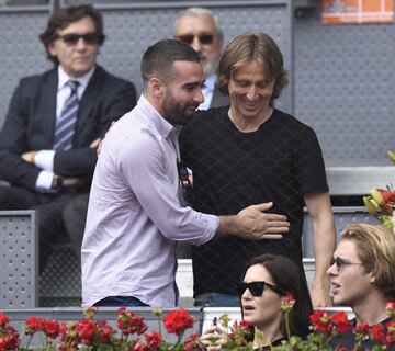 Dani Carvajal y Luka Modric. 