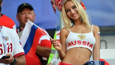 Ella es Natalya Nemchinova, la "novia del Mundial" Rusia 2018