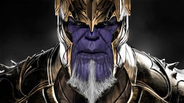 ?pico arte del multiverso del UCM con King Thanos, Spider-Man, Daredevil, Werewolf y muchos m芍s