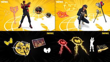 Fortnite x Wu-Tang Clan: nuevos skins ya disponibles