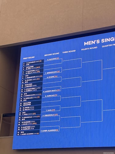 Alcaraz espera a Holt o un jugador de la previa en Indian Wells