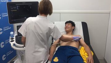 Wu Lei está "apto para jugar" a pesar de su lesión en el hombro