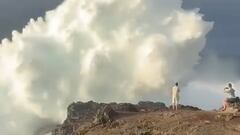 La altura media del oleaje que llega a España, la más grande desde que hay registros