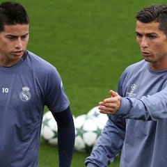 Asprilla claims that Cristiano Ronaldo is a bad influence on James