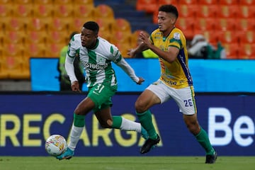 Partido entre Atlético Nacional y Atlético Huila en el estadio Atanasio Girardot, por la sexta fecha de la Liga BetPlay I-2023.