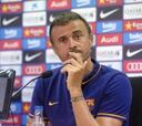 Luis Enrique: "Me gusta como primer rival en casa el Málaga"