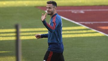 Saúl, con la Selección.