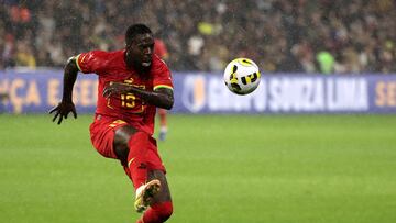 Le Havre (France), 23/09/2022.- Inaki Williams of Ghana in action during the international friendly soccer match between Brazil and Ghana in Le Havre, France, 23 September 2022. (Futbol, Amistoso, Brasil, Francia) EFE/EPA/CHRISTOPHE PETIT TESSON  IÑAKI WILLIAMS
PUBLICADA 24/09/22 NA MA28 1COL