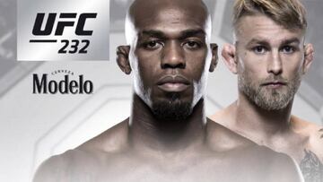 UFC 232: horario, TV, cartelera y cómo ver en vivo y online
