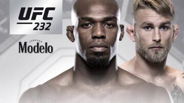 UFC 232: horario, TV, cartelera y c&oacute;mo ver en vivo y online