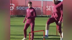No había ánimo: la práctica del Sevilla que enfureció a sus hinchas y ya es viral