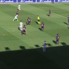 Barça-Madrid, máxima presión y marca el golazo de su vida sentando a cinco rivales