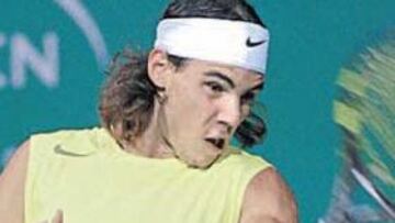 <b>SOLVENTE. </b>El italiano Davide Sanguinetti no le duró ni una hora a Rafa Nadal.